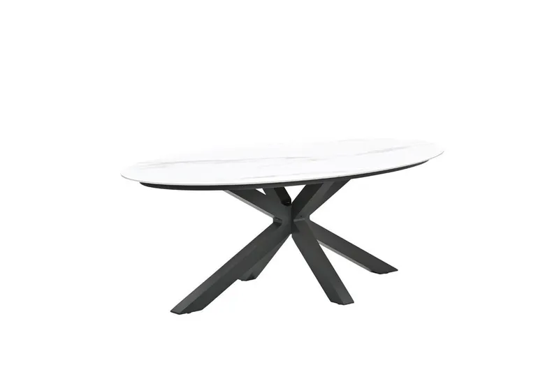 Scotland tafel 220x115 cm ´Venice White´ - afbeelding 1