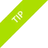 Banner - Tip - Groen