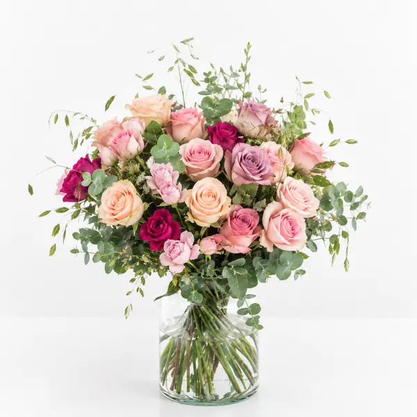 Blumenstrauß rosa Rosen