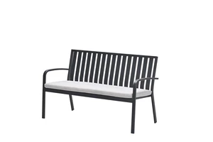 Bruno tuinbank Carbon black 150 cm - afbeelding 1