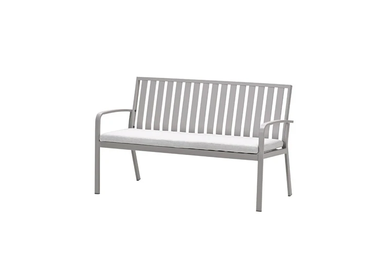 Bruno tuinbank Taupe 150 cm - afbeelding 1