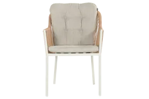 Cairo dining tuinstoel 'Royal White' - afbeelding 2