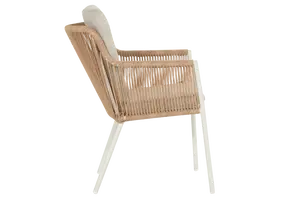 Cairo dining tuinstoel 'Royal White' - afbeelding 3