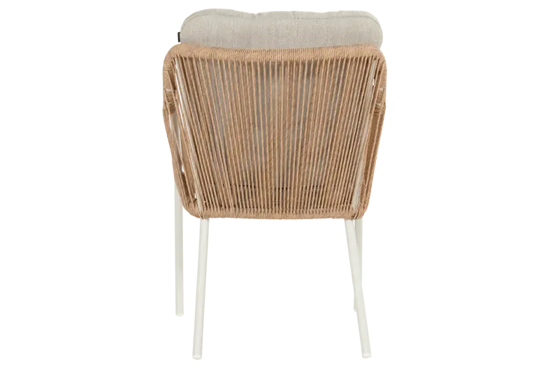 Cairo dining tuinstoel 'Royal White' - afbeelding 4