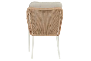 Cairo dining tuinstoel 'Royal White' - afbeelding 4