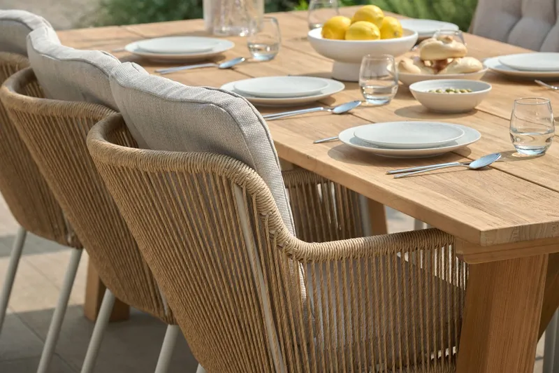 Cairo dining tuinstoel 'Royal White' - afbeelding 5