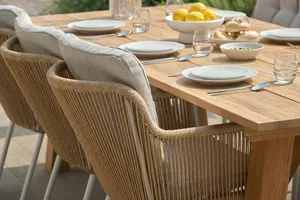 Cairo dining tuinstoel 'Royal White' - afbeelding 5