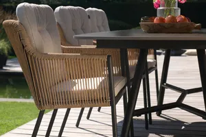 Cairo dining tuinstoel 'Black' - afbeelding 3