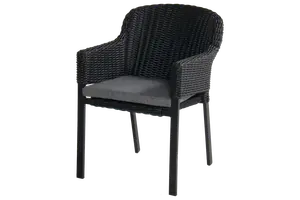 Cairo tuinstoel 'Black' - afbeelding 3