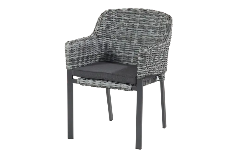 Cairo tuinstoel 'Diamond grey' - afbeelding 1
