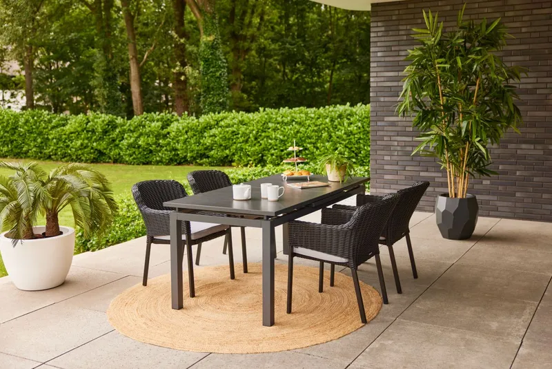 Cairo tuinstoel 'Diamond grey' - afbeelding 3