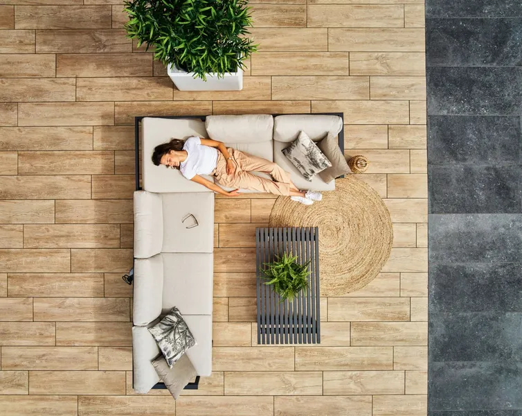 Calabria hoek-loungeset - afbeelding 2
