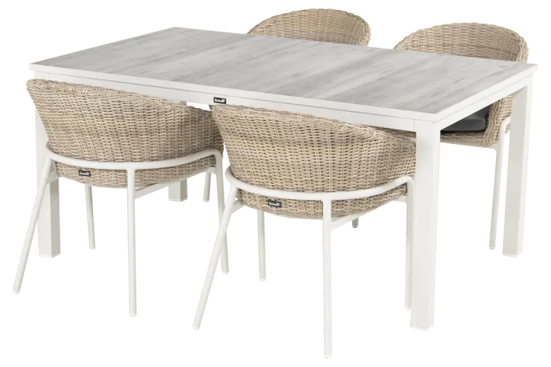 Comino tuintafel 'Royal white' - afbeelding 3