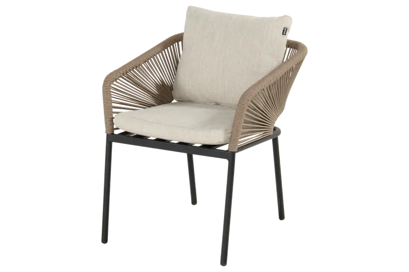 Corsica diningchair 'black' - afbeelding 1