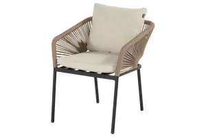 Corsica diningchair 'black' - afbeelding 4