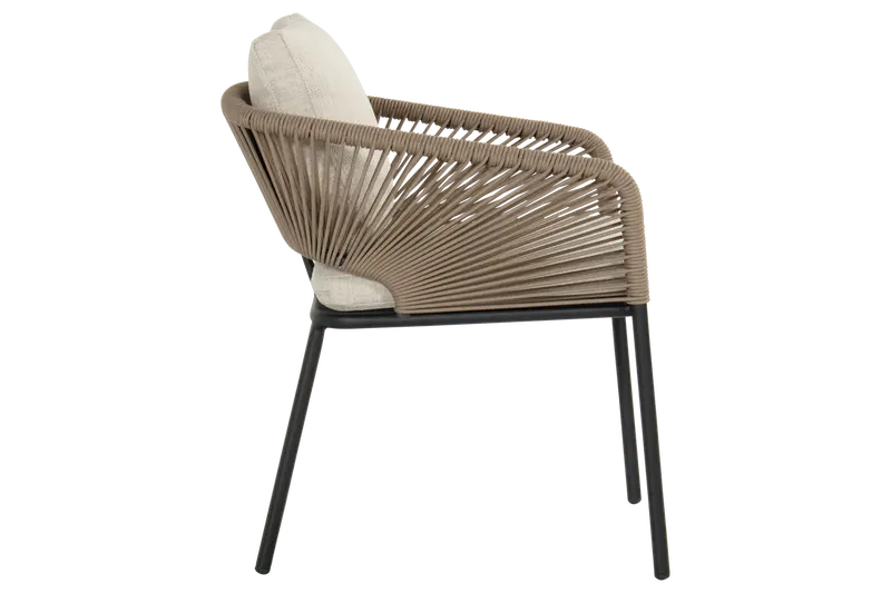 Corsica diningchair 'black' - afbeelding 2