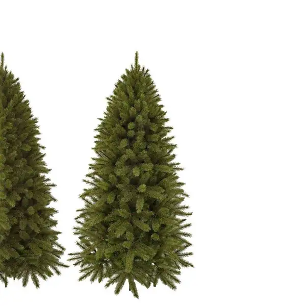 Forest Frosted halve kunstkerstboom 185 cm - afbeelding 1