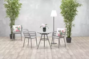 Formello tuinstoel licht grijs - afbeelding 2