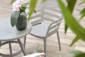 Formello tuinstoel licht grijs - afbeelding 3