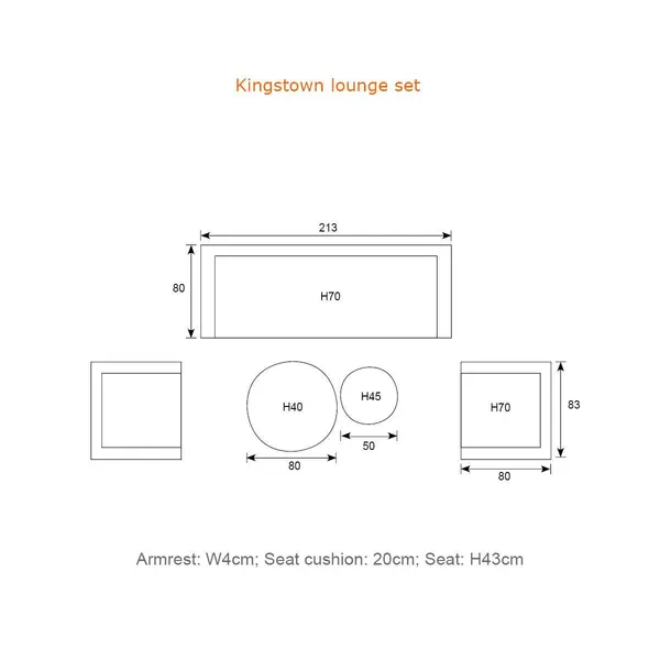 Kingstown loungeset - afbeelding 6