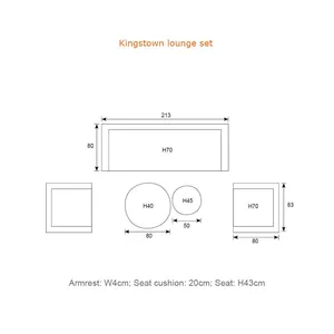 Kingstown loungeset - afbeelding 6