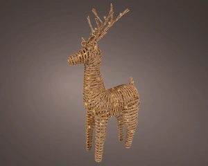 LED rendier wicker flashing 104cm - afbeelding 2