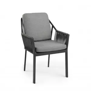 Liv diningchair Charcoal
