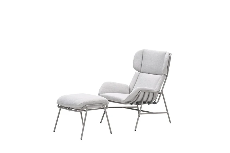Livorno stoel + hocker - afbeelding 1
