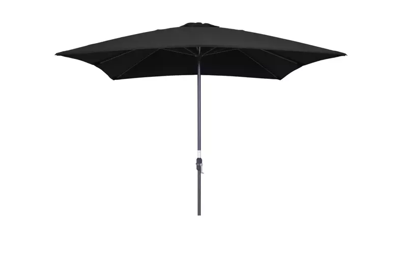 Lotus parasol 250x250 cm zwart