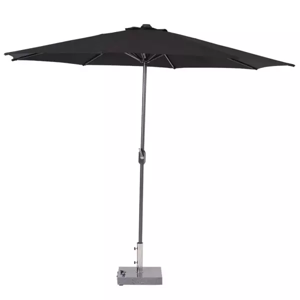 Lotus parasol Ø300 cm zwart