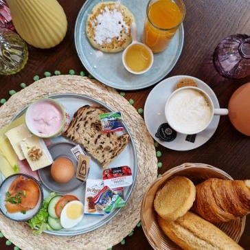 Luxuriösen Frühstück