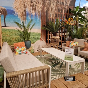 Marsala rope loungeset - afbeelding 2
