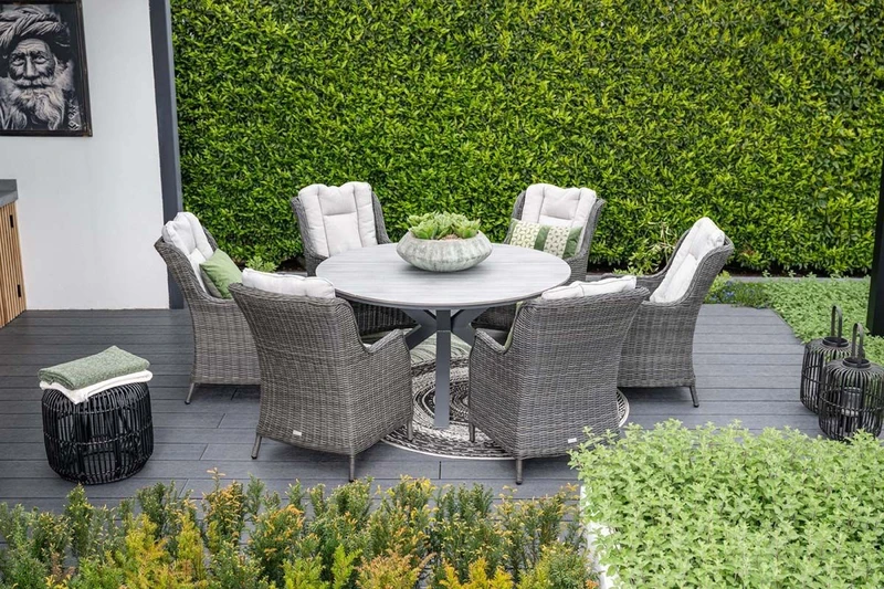 Osborne dining fauteuil Earl Grey - afbeelding 2