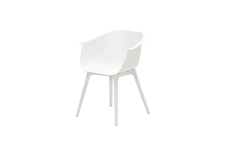 Romano tuinstoel licht grijs - afbeelding 2