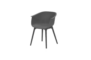 Romano tuinstoel licht grijs - afbeelding 6