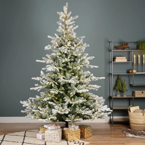 Snowy grandis fir pre-lit 240cm - afbeelding 4