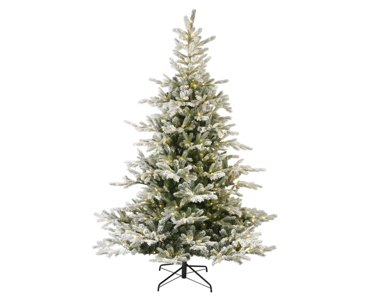 Snowy grandis fir pre-lit 240cm - afbeelding 1