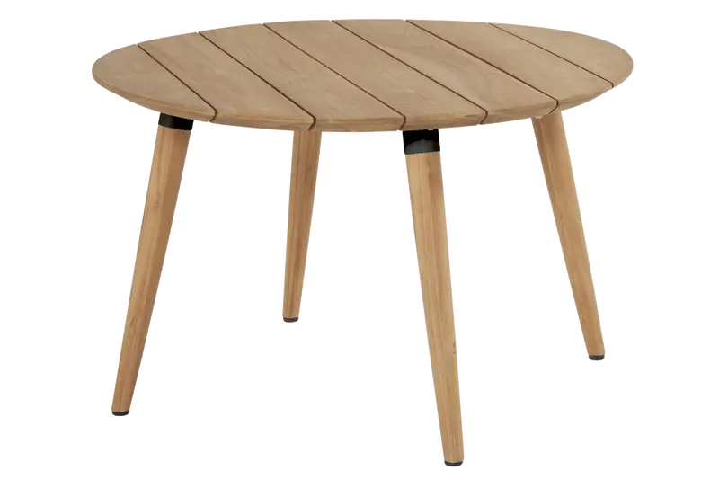 Sophie teak tuintafel Ø120 cm - afbeelding 1