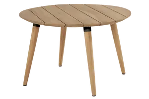 Sophie teak tuintafel Ø120 cm - afbeelding 3