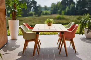 Sophie teak tuintafel 170x100 cm - afbeelding 2