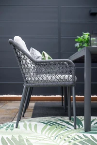 Toledo diningchair 'Dark grey' - afbeelding 2