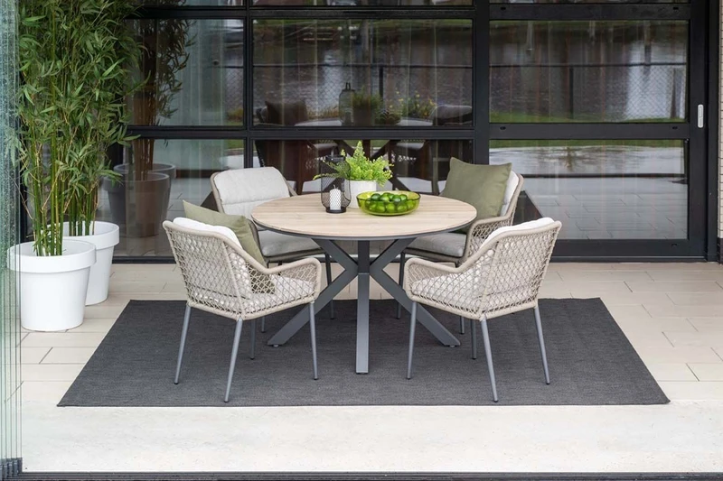 Toledo diningchair 'Taupe' - afbeelding 4