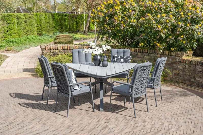 Venice diningchair 'Mystic grey' - afbeelding 4