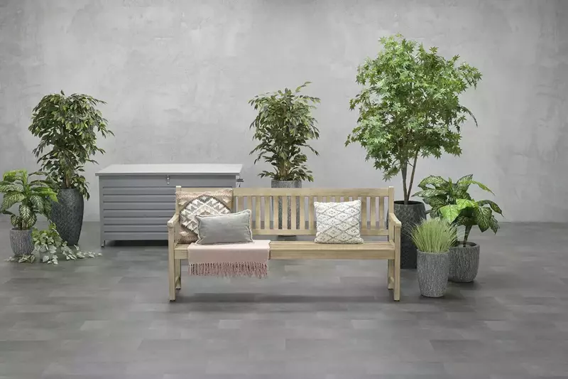 Vondel parkbank 120 cm - afbeelding 3