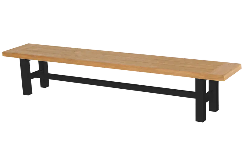 Yasmani teak tuinbank 240 cm - afbeelding 1