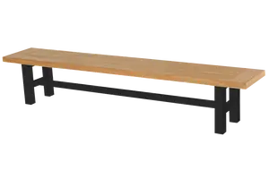 Yasmani teak tuinbank 240 cm - afbeelding 2