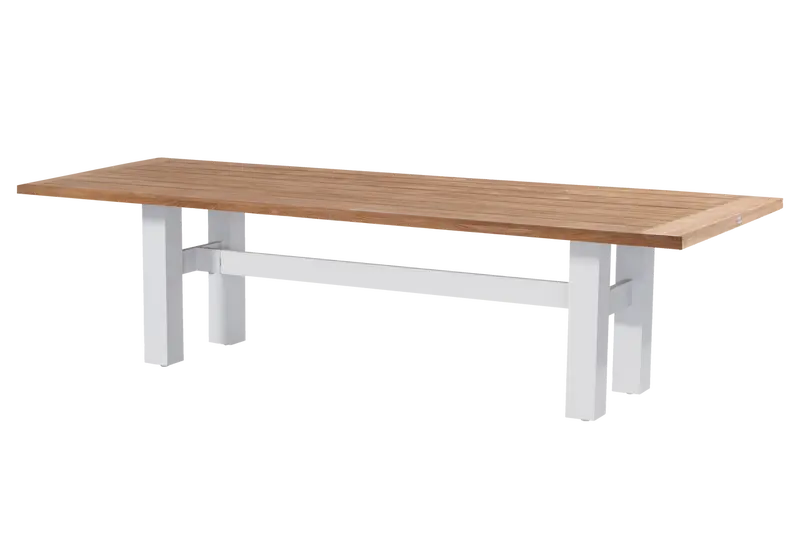 Yasmani teak tuintafel 300x100 cm - afbeelding 1
