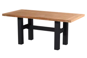 Yasmani teak tuintafel 180x95 cm - afbeelding 3