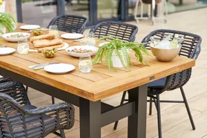 Yasmani teak tuintafel 180x95 cm - afbeelding 2